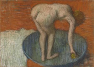 Kobieta w wannie autorstwa Edgar Degas