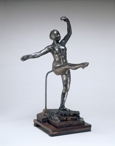 Czwarta pozycja z przodu, na lewej nodze, c. 18851890. autorstwa Edgar Degas