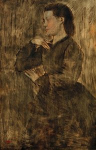 Portret kobiety autorstwa Edgar Degas