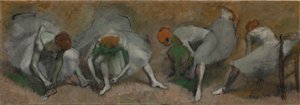 Fryz Tancerzy, ok. 1930 1895. autorstwa Edgar Degas