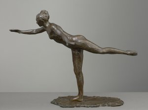 Wielka Arabeska, drugi raz, model ok. 1880, odlew 1919-21 autorstwa Edgar Degas
