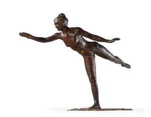 Grande Arabesque, drugi raz, ok. 1890-1895 autorstwa Edgar Degas