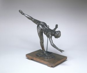 Wielka Arabeska, Trzecia arabeska po raz pierwszy pochylona, ​​c. 18851890. autorstwa Edgar Degas