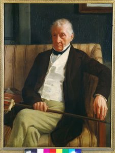 Hilaire Degas, dziadek artysty autorstwa Edgar Degas