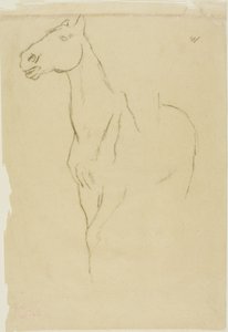Horse Turned Three-Quarters autorstwa Edgar Degas