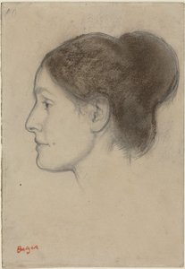 Hortense Valpinçon autorstwa Edgar Degas