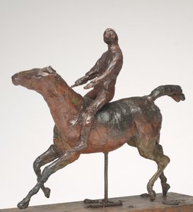Dżokej, połowa lat 70. XIX wieku. autorstwa Edgar Degas