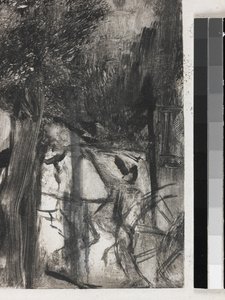 Aleja Drewna autorstwa Edgar Degas