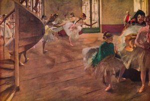 Powtórzenie, 1877 autorstwa Edgar Degas