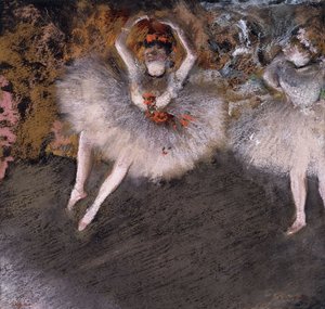 Ubity Krok, c.1879 autorstwa Edgar Degas
