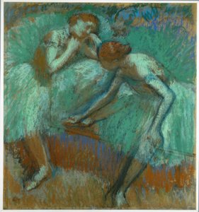Wielcy Zieloni Tancerze autorstwa Edgar Degas