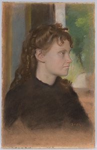 Madame Théodore Gobillard (Yves Morisot) autorstwa Edgar Degas