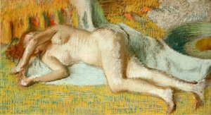 Po kąpieli autorstwa Edgar Degas