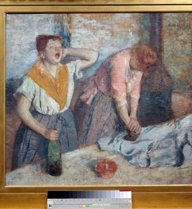 Obrazy Edgara Degasa (1834-1917). 1884/86. Słońce. 0,76 x 0,81 m. Paryż, Muzeum Orsay autorstwa Edgar Degas