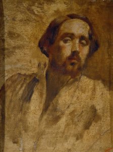 Portret artysty w stroju studyjnym autorstwa Edgar Degas