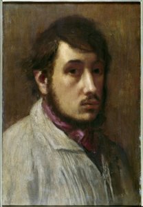 Portret mężczyzny autorstwa Edgar Degas
