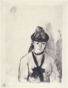 Portret Ellen Andrée autorstwa Edgar Degas