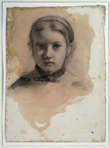 Portret Giovanna Bellelli Studium dla „” rodziny Bellelli” Rysunek autorstwa Edgara Degas autorstwa Edgar Degas