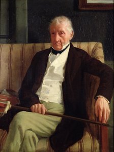 Portret Hilaire Degasa (1770-1858), dziadka artysty, 1857