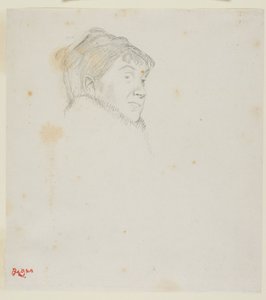 Portret Madame Dietz-Monnin (wcześniej Głowa kobiety) autorstwa Edgar Degas