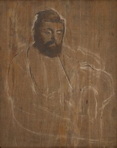 Portret mężczyzny autorstwa Edgar Degas