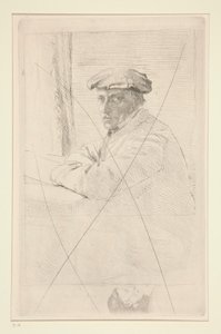 Portret grawera Josepha Tourny autorstwa Edgar Degas