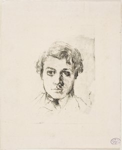 René De Gas, brat artysty autorstwa Edgar Degas