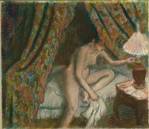 Przejście na emeryturę autorstwa Edgar Degas