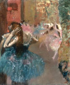 Scena baletowa autorstwa Edgar Degas