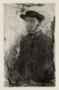 Autoportret autorstwa Edgar Degas