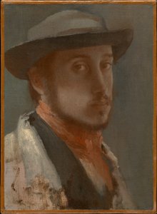 Autoportret autorstwa Edgar Degas