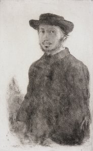 Autoportret autorstwa Edgar Degas