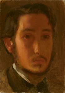 Autoportret z białym kołnierzykiem, ok. 1930 r. 1857. autorstwa Edgar Degas