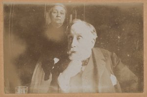 [Autoportret z Zoé Closier] autorstwa Edgar Degas