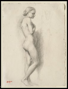 Akt stojący, ok. 1860-65