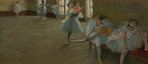 Tancerze w sali ćwiczeń. Około 1880 r. autorstwa Edgar Degas