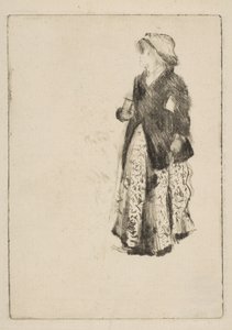 Aktorka Ellen Andrée, 1879. autorstwa Edgar Degas