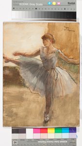 Balerina, ok.1876 (olej na płótnie) autorstwa Edgar Degas