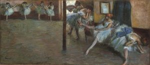 Próba baletowa, ok. 1891 r. autorstwa Edgar Degas