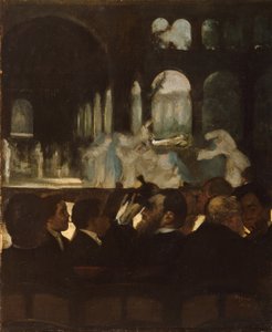 Balet z Roberta le Diable, 1871 autorstwa Edgar Degas