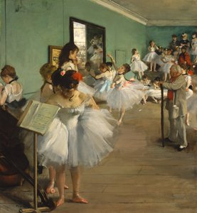 Zajęcia taneczne autorstwa Edgar Degas