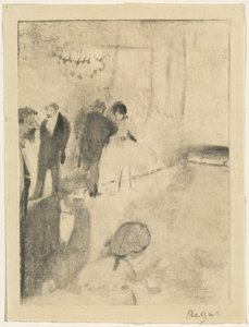 Sala Zielona, ok. 1930 r. 18761877. autorstwa Edgar Degas