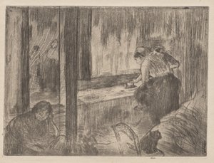 Praczki autorstwa Edgar Degas