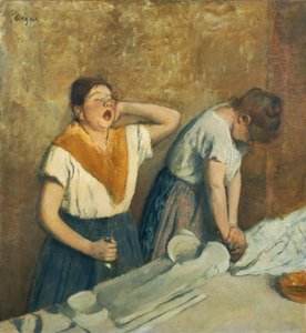 Praczki autorstwa Edgar Degas