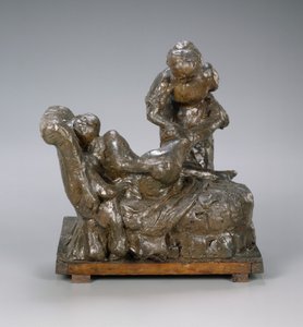 Grupa Masażystka, połowa lat 90. XIX wieku. autorstwa Edgar Degas