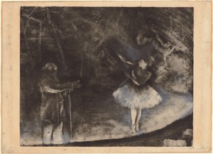 Mistrz Baletu (wykonany we współpracy z Ludoviciem Lepicem) autorstwa Edgar Degas