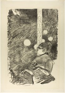 Pieśń psa autorstwa Edgar Degas