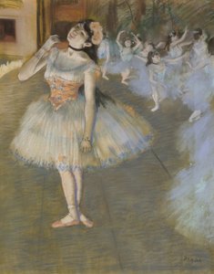 Gwiazda, 1879/81 autorstwa Edgar Degas
