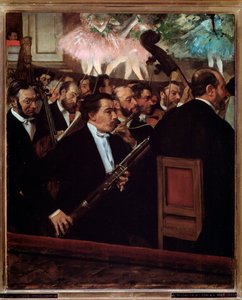 Orkiestra Opery Paryskiej autorstwa Edgar Degas
