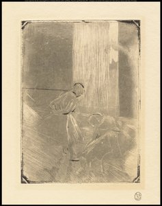 Dwóch tancerzy, ok. 1878-79 autorstwa Edgar Degas